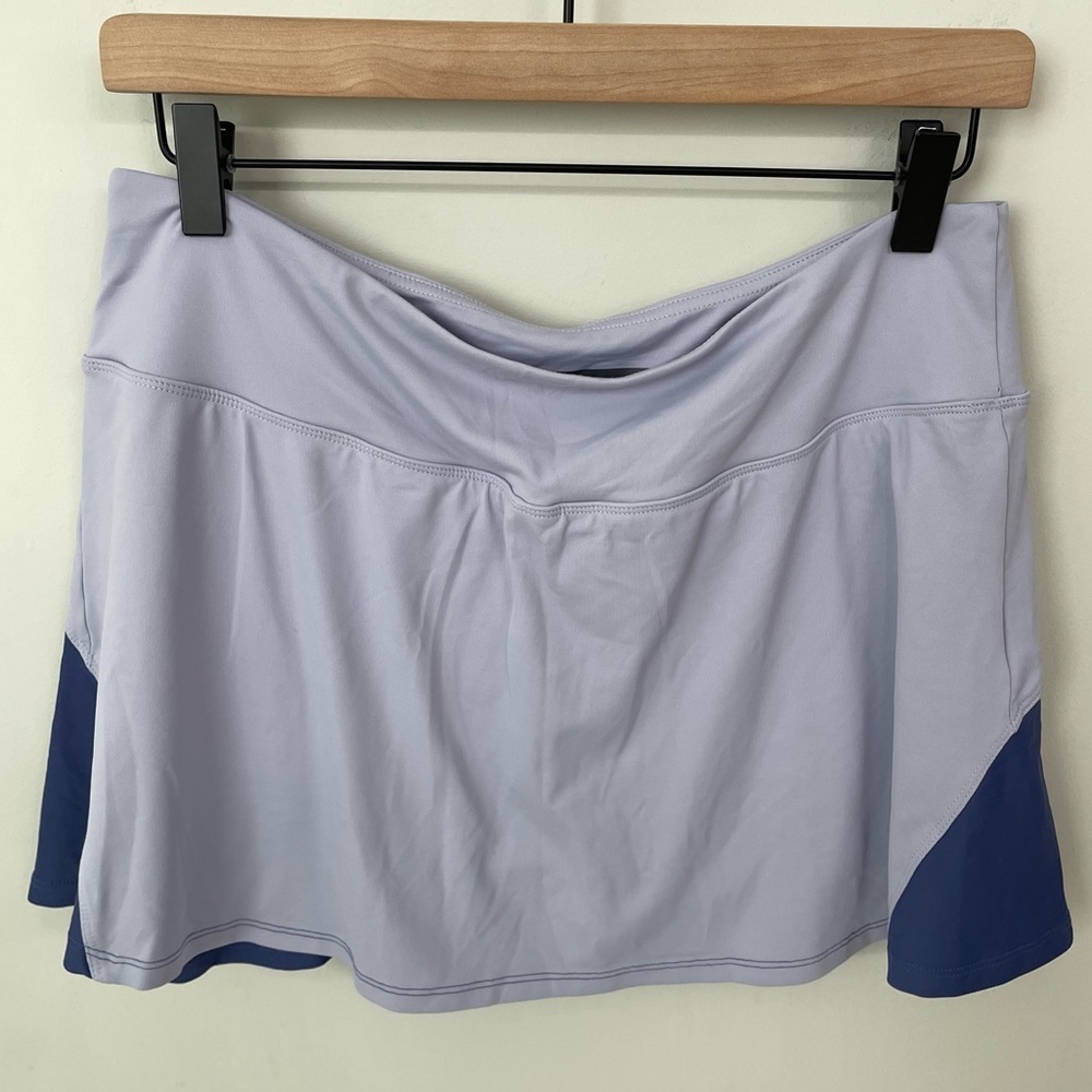 Lija Athletic Skirt Skort Size Large Purple Tennis Golf Pickleball Pocket. 6